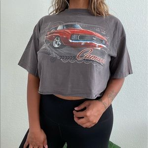 Men’s Large Cropped Tee